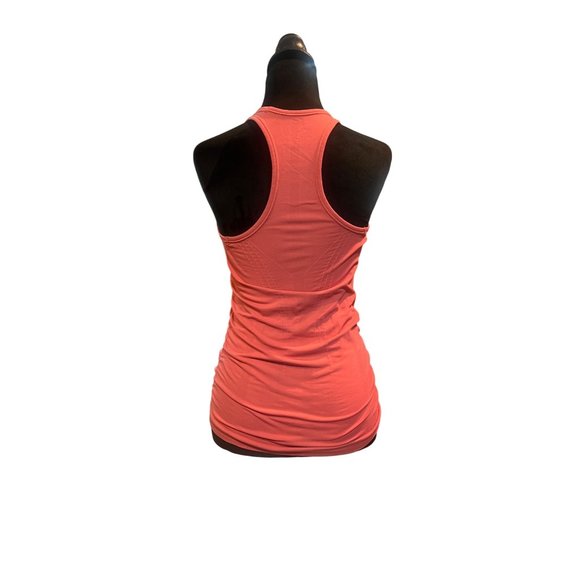 Athleta Speedlight Seamless Tank Top Coral Racerback S - Picture 3 of 7